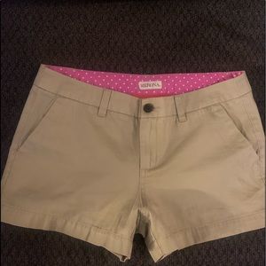 Khaki shorts